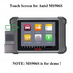 Touch Screen Digitizer Replacement for Autel MaxiSys MS906S